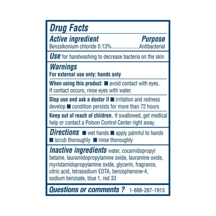 Equate Foaming Antibacterial Hand Wash, Fresh Scent, 32 fl oz – Bild 2
