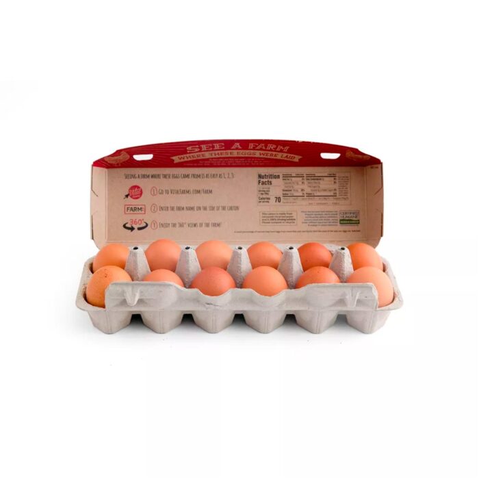 Vital Farms Pasture-Raised Grade A Large Eggs - 12ct – Bild 2