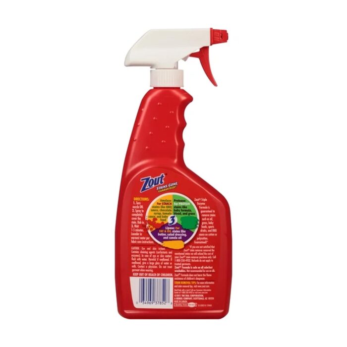 Zout Laundry Stain Remover, Foam Action, Triple Enzyme, 22 oz – Bild 2